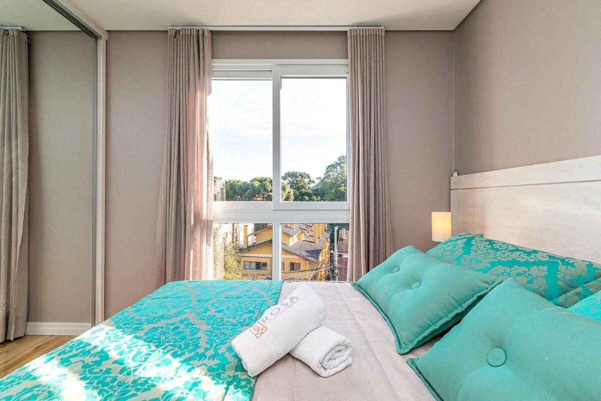 Rosa Edificio Giovani Pizetta Appartement Gramado Buitenkant foto
