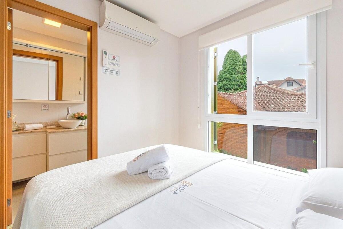 Rosa Edificio Giovani Pizetta Appartement Gramado Buitenkant foto